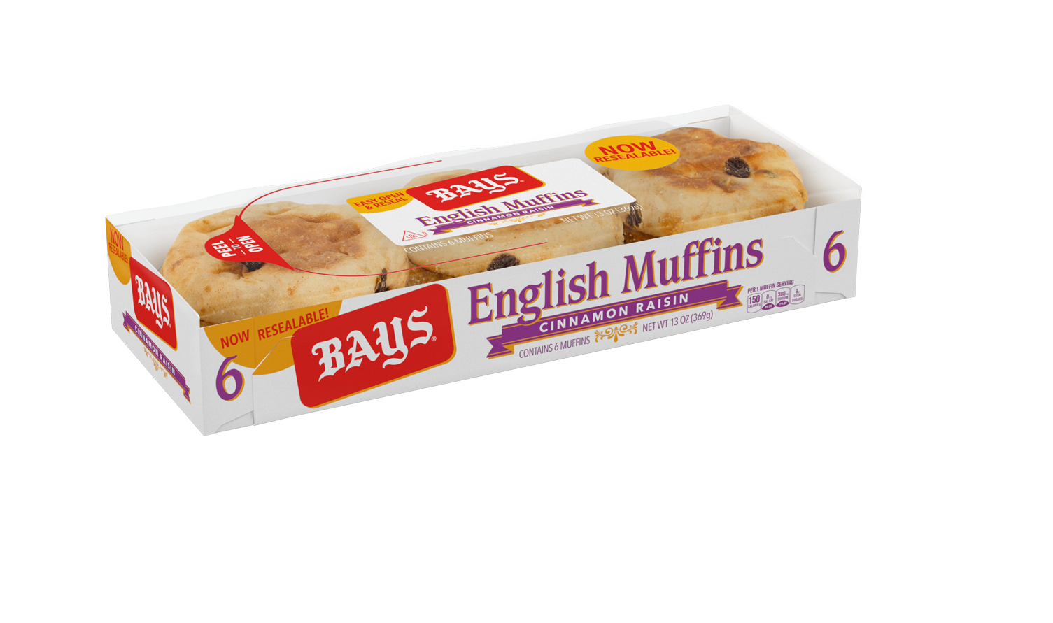 Cinnamon Raisin Our Products Bays English Muffins